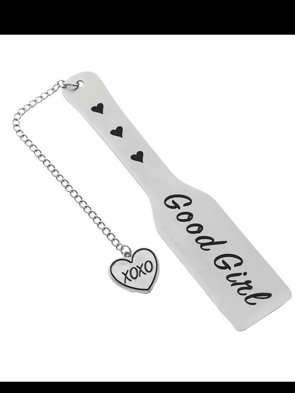 Good Girl BDSM Metal Bookmark